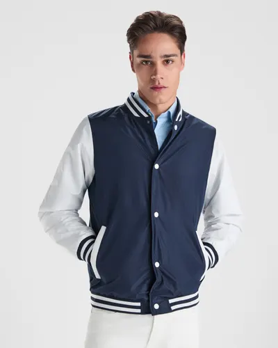 Chaqueta acolchada bicolor unisex 220 g personalizable