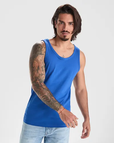 Camiseta tirantes de algodón Texas 155 g personalizable