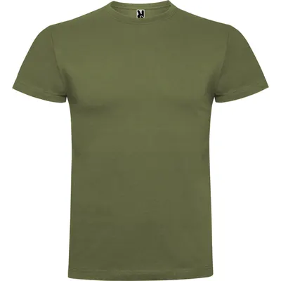 Camiseta de algodón peinado Braco 180 g costuras laterales personalizable
