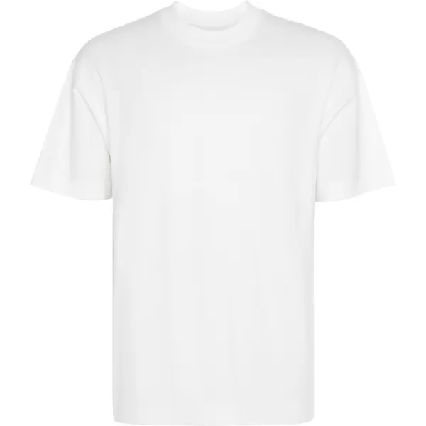 Camiseta oversize de algodón Chow 270 g en blanco de 100% algodón, 270 g/m², vista frontal