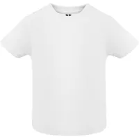 Camiseta bebé de algodón peinado 160 g de 100% algodón peinado, punto liso, 160 g/m², vista lateral