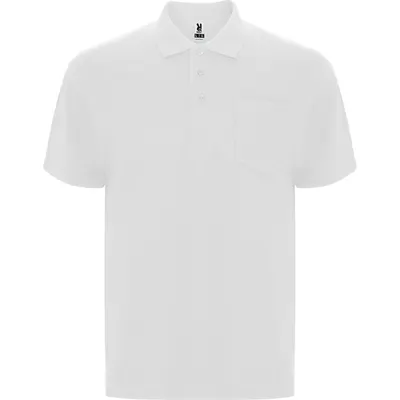 Polo de piqué Centauro Premium 190 g antipilling con bolsillo personalizable