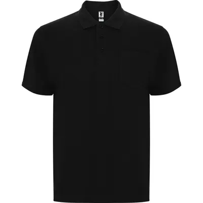 Polo de piqué Centauro Premium 190 g antipilling con bolsillo personalizable