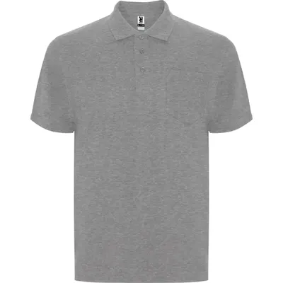 Polo de piqué Centauro Premium 190 g antipilling con bolsillo personalizable