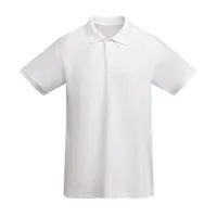 Polo de algodón orgánico Prince 210 g OCS de 100% algodón orgánico, punto piqué 210 g/m², vista lateral