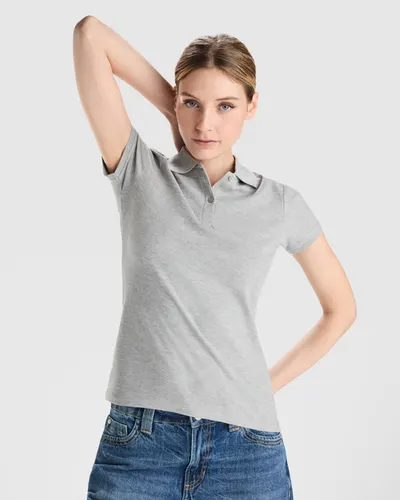 Polo de algodón orgánico Prince 210 g OCS mujer personalizable