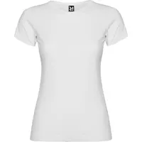 Camiseta de algodón Jamaica 155 g entallada mujer de 100% algodón, punto liso, 155 g/m², vista lateral