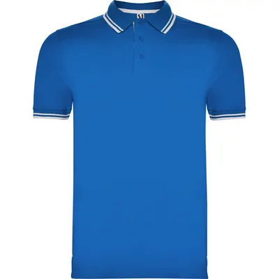 Polo de algodón peinado Montreal 230 g cuello a contraste personalizable