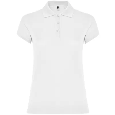 Polo de algodón piqué Star 200 g entallado mujer personalizable