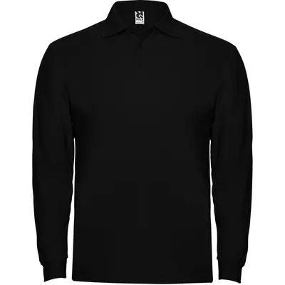 Polo manga larga de algodón Estrella 220 g personalizable