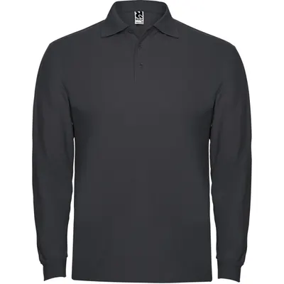 Polo manga larga de algodón Estrella 220 g personalizable