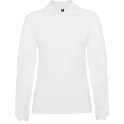 Polo manga larga de algodón Estrella 220 g mujer personalizable