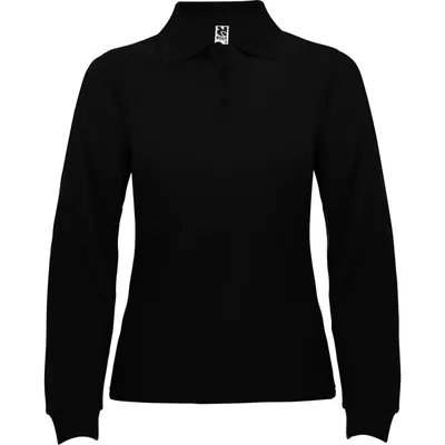 Polo manga larga de algodón Estrella 220 g mujer personalizable