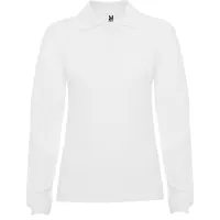 Polo manga larga de algodón Estrella 220 g mujer de 100% algodón, punto piqué, 220 g/m², vista lateral