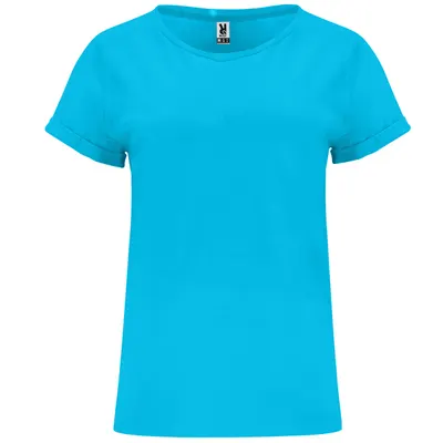 Camiseta de algodón Cies 165 g entallada mujer personalizable