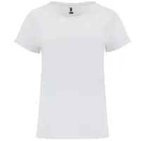 Camiseta de algodón Cies 165 g entallada mujer de 100% algodón, punto liso, 165 g/m², vista lateral