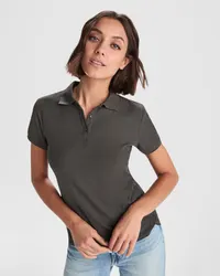 Polo de piqué Pegaso Premium 190 g antipilling entallado mujer de 60% algodón / 40% poliéster, punto piqué, vista frontal