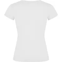 Camiseta cuello pico de algodón Victoria 155 g mujer de 100% algodón, punto liso, 155 g/m², detalle 1