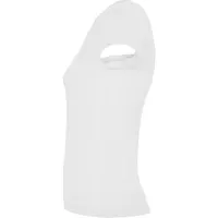 Camiseta cuello pico de algodón Victoria 155 g mujer de 100% algodón, punto liso, 155 g/m², detalle 2