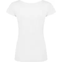 Camiseta escote amplio de algodón Guadalupe 155 g mujer de 100% algodón, punto liso, 155 g/m², detalle 1