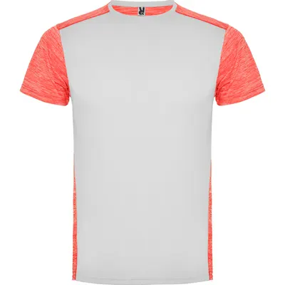 Camiseta técnica antirroce combinada Zolder 135 g personalizable