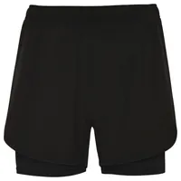 Pantalón corto running Lanus con malla interior 130 g de tejido: 90% poliéster / 10% elastano, 130, vista lateral