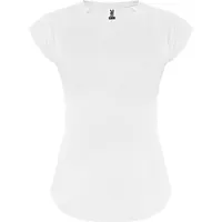 Camiseta técnica elástica cuello pico Avus 160 g de 92% poliéster / 8% elastano, 160 g/m², vista lateral