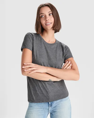 Camiseta de poliéster algodón Fox 150 g mujer personalizable