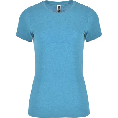 Camiseta de poliéster algodón Fox 150 g mujer personalizable