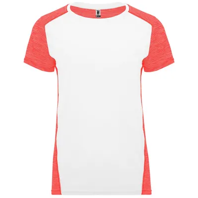 Camiseta técnica antirroce combinada Zolder 135 g mujer personalizable