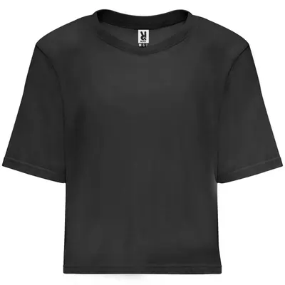 Camiseta de algodón Dominica 170 g talle corto holgado personalizable
