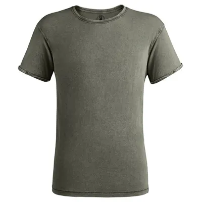 Camiseta de algodón peinado Husky 160 g efecto lavado personalizable