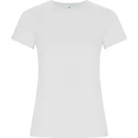 Camiseta de algodón orgánico Golden 160 g GOTS mujer de 100% algodón orgánico peinado, punto liso, vista lateral