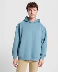 Sudadera oversize Otto con capucha 320 g de 50% algodón, 50% poliéster, 320 g/m², vista frontal