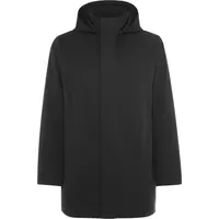 Parka acolchada Dome 3/4 con capucha extraíble 330 g de tejido principal: 100% poliéster con laminado, vista lateral