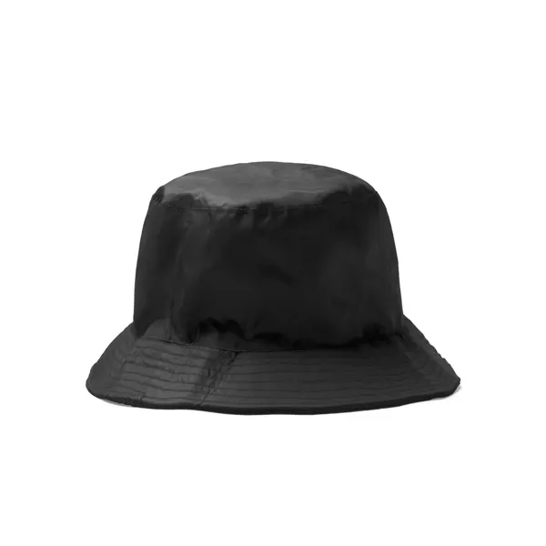 Gorro bob reversible de nylon Frosty y forro polar en negro de nylon y forro polar, vista frontal