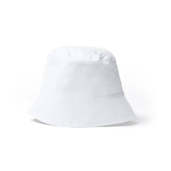Gorro bob de algodón Bobin 170 g en blanco de algodón, 170 g/m², vista frontal