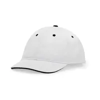 Gorra 6 paneles algodón 260 g bicolor