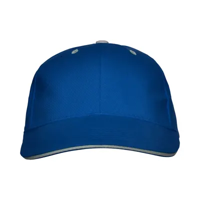 Gorra 6 paneles algodón 260 g bicolor personalizable