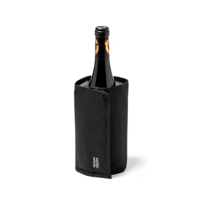 Enfriador de botellas RPET Moke con velcro personalizable