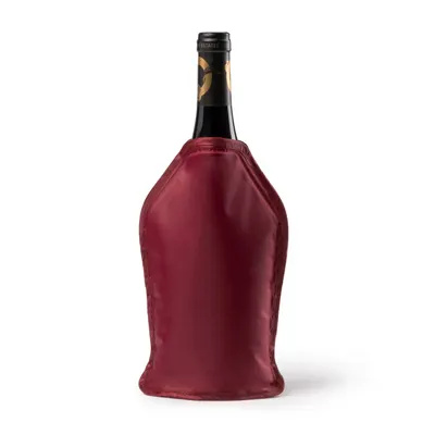 Enfriador de botellas poliéster Frost con elásticos personalizable