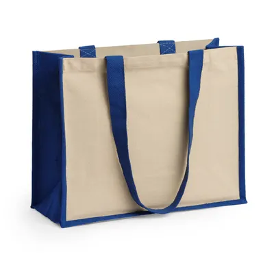 Bolsa de yute Nantes laminado y algodón 320 g personalizable
