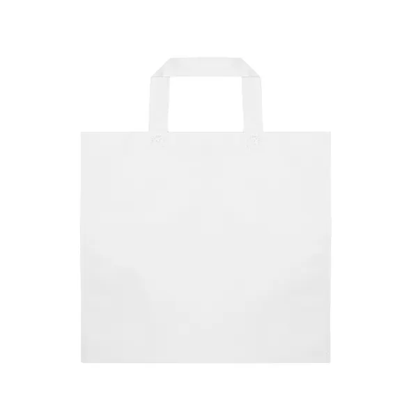 Bolsa non woven Boden 80 g con asas de 35 cm en blanco de non-woven de 80g/m², vista frontal