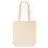 Bolsa de algodón orgánico Kensal 280 g con fuelle de 100% algodón orgánico, detalle 1