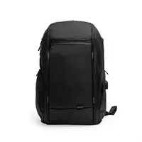 Mochila portátil Duke 17 pulgadas nylon salida USB de nylon, vista lateral