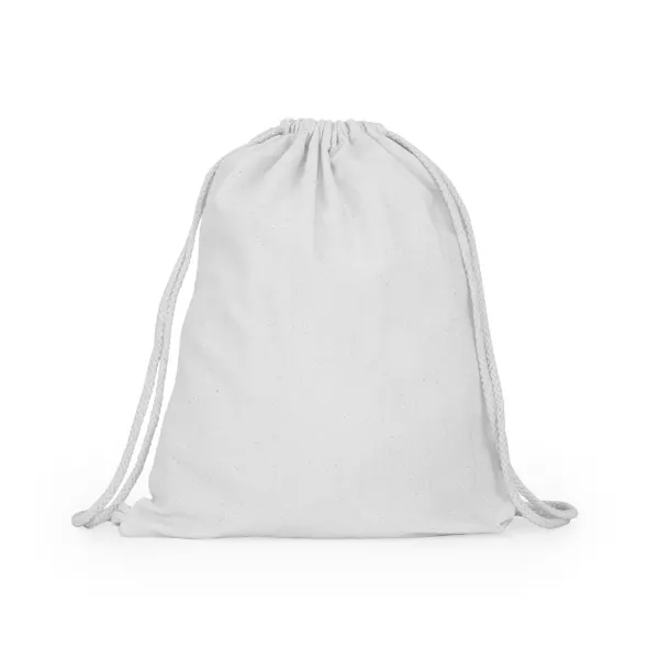 Mochila de cuerdas algodón Adare 105 g en blanco de algodón105 g/m², vista frontal