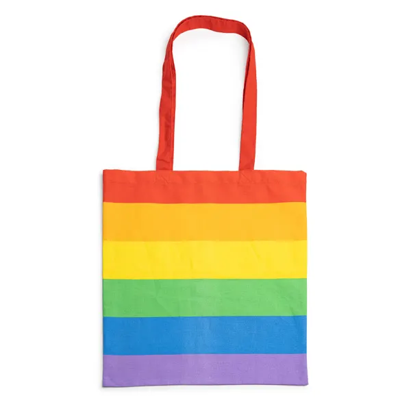 Bolsa de algodón Berlin 180 g multicolor en multi color de algodón, vista frontal