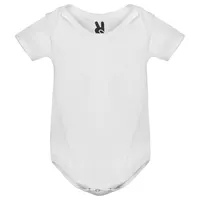 Body bebé de algodón Honey 175 g manga corta de 96% algodón peinado / 4% elastano, punto, vista lateral