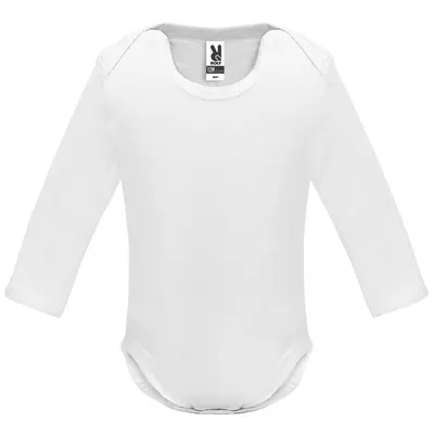 Body bebé de algodón Honey 175 g manga larga personalizable
