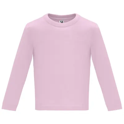 Camiseta bebé de algodón peinado 160 g manga larga personalizable